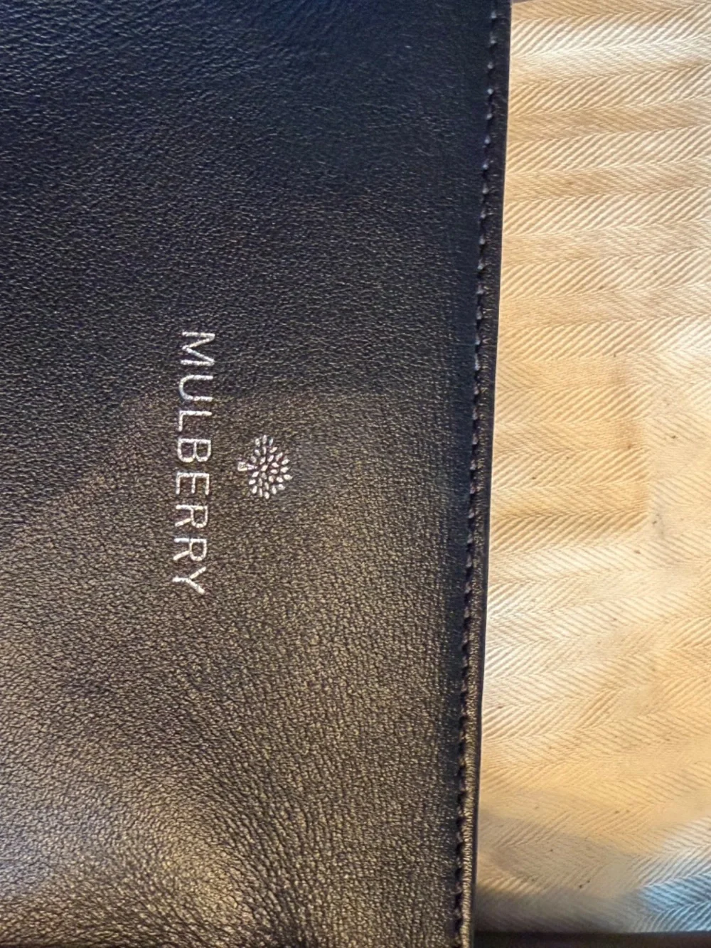 Mulberry Arundel Black Nappa Calfskin Leather Bag